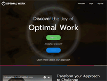 Tablet Screenshot of optimalwork.com